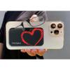 Always With You ThinOptics Readers - Armless On-Nose Reading Glasses - Slim Printed Case Attaches to Phone or Fits in Wallet - Heart 2.5x view 3