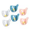 6pcs Traceless Mop Holders for Wall Broom Hangers Mop Strealinem Clip Anti Slip for Home view 1