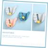 6pcs Traceless Mop Holders for Wall Broom Hangers Mop Strealinem Clip Anti Slip for Home view 4
