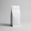 AwePackage 16 oz Box Pouch Pull Zipper Coffee Bag with Valve in Matte White (100 Pack) view 2
