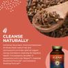 HEALTHFORCE SUPERFOODS Scram - Herbal Supplement with Milk Thistle, Wormwood & Black Walnut - Digestion Support Capsules - 150 Vegan Capsules view 4