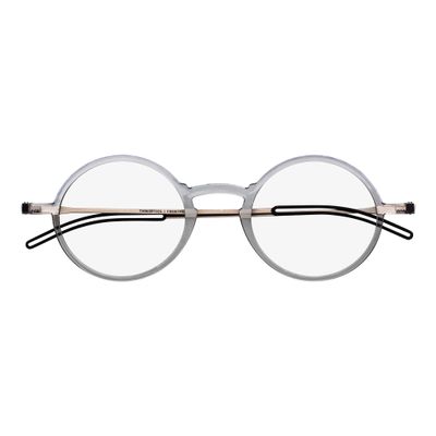 Always With You ThinOptics Reading Glasses - Ultra Thin, Durable, Lightweight - Optical Grade Lenses - Round Clear 2.0x