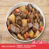 KJ Meals - Kosher for Passover Beef Goulash Stew with Vegetables, MRE Meat Meals Ready to Eat, Gluten Free Food (6 Pack) Prepared Entree Fully Cooked, Shelf Stable Microwave Dinner view 4