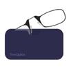 Always With You ThinOptics Readers - Armless On-Nose Reading Glasses - Slim Printed Case Attaches to Phone or Fits in Wallet - Purple 1.0x view 2