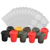 10Pcs Coffee Pod Reusable K Cups Foil Sticker Seals view 1