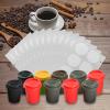10Pcs Coffee Pod Reusable K Cups Foil Sticker Seals view 4