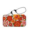 Always With You ThinOptics Readers - Armless On-Nose Reading Glasses - Slim Printed Case Attaches to Phone or Fits in Wallet - Flower Power 2.5x view 2
