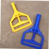 Didiseaon 2pcs Replacement Mop Head Plastic Screw Clamp Mop Head for Sponge Random Color view 2