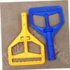 Didiseaon 2pcs Replacement Mop Head Plastic Screw Clamp Mop Head for Sponge Random Color view 4
