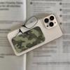 Always With You ThinOptics Readers - Armless On-Nose Reading Glasses - Slim Printed Case Attaches to Phone or Fits in Wallet - Green Camo 1.5x view 3