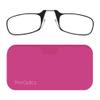 Always With You ThinOptics Readers - Armless On-Nose Reading Glasses - Slim Printed Case Attaches to Phone or Fits in Wallet - Fuchsia Pink 1.0x view 1