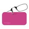 Always With You ThinOptics Readers - Armless On-Nose Reading Glasses - Slim Printed Case Attaches to Phone or Fits in Wallet - Fuchsia Pink 1.0x view 2