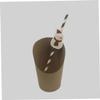 minkissy 50pcs Christmas Straws Paper Drinking Straws with Novelty Toppers Great for Parties Birthdays and Decor view 4