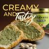 Dellabuona Pistachio Cream with 30% Pure Pistachios - Italian Crema di Pistacchio for Dubai Chocolate Recipes - 12.34 oz Glass Jar, Non-GMO, No Palm Oil view 3