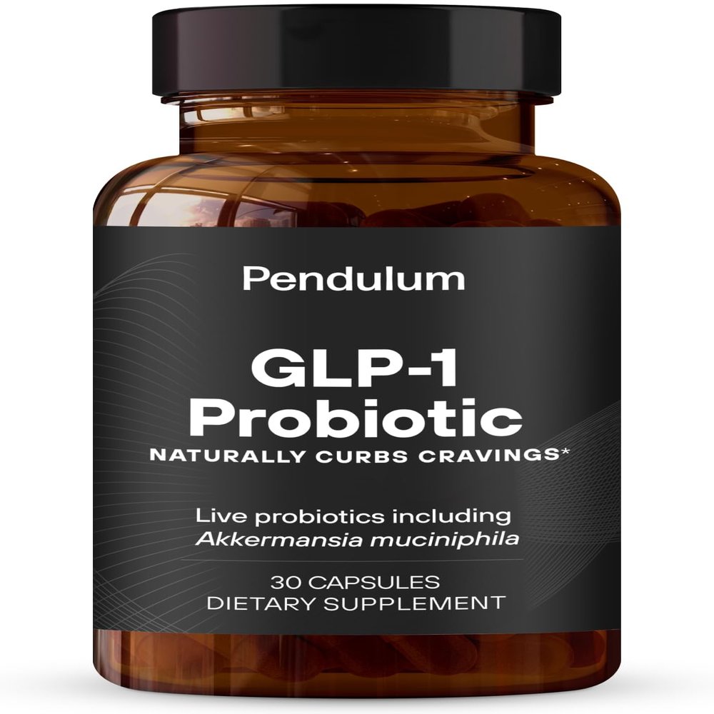Pendulum GLP-1 Probiotic Supports Appetite Control and Craving Management, Naturally | Improves Regularity & Gut Health with Akkermansia & Other Strains (30 Capsules)