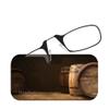 Always With You ThinOptics Readers - Armless On-Nose Reading Glasses - Slim Printed Case Attaches to Phone or Fits in Wallet - Wine Barrels 2.0x view 2