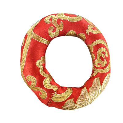 Levemolo Buddha Sound Bowl Cushion Meditation Mat for Tibetan Singing Bowls Random Prevents Collisions Practical Accessory for Mindfulness and Healing