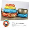 Levemolo Buddha Sound Bowl Cushion Meditation Mat for Tibetan Singing Bowls Random Prevents Collisions Practical Accessory for Mindfulness and Healing view 4