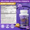 Melatonin 60mg for Adults High Dose, Supports Deep Rest & Brain Cognition, Extra Strength Liposomal Melatonin with Vitamin D3 K2, Chamomile, for Sound Zzz Cycle, Immune & Antioxidant, 150 Softgels view 2