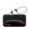 Always With You ThinOptics Readers - Armless On-Nose Reading Glasses - Slim Printed Case Attaches to Phone or Fits in Wallet - Football Laces 1.5x view 2