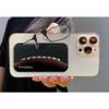 Always With You ThinOptics Readers - Armless On-Nose Reading Glasses - Slim Printed Case Attaches to Phone or Fits in Wallet - Football Laces 1.5x view 3