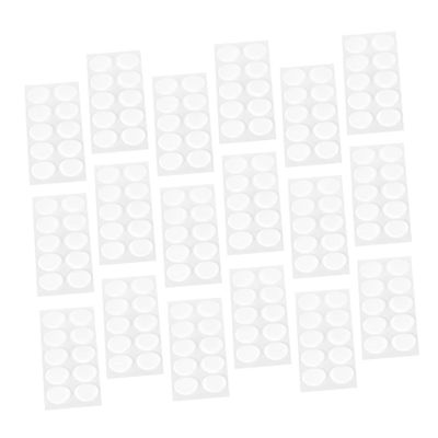 FRCOLOR 120sets Transparent Ear Support Patches Durable Pe Tape for Earrings Protects from Stretching Comfortable and Odor- for Heavy Earrings
