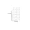 FRCOLOR 120sets Transparent Ear Support Patches Durable Pe Tape for Earrings Protects from Stretching Comfortable and Odor- for Heavy Earrings view 3