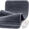 Extra Large Microplush Heating Pad for Back Neck Shoulder Pain Cramps Relief - Gifts for Women Men Mom Dad, Mothers Day Fathers Day Christmas Birthday Gifts - 6 Heat Settings, Auto-Off - 17"x33" view 1