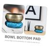 Levemolo Buddhist Singing Bowl Cushion Pad Handmade Nepalese Pad for Meditation Sound Bowls Diameter Prevents Movement Random Color for Yoga and Mindfulness Practices view 3