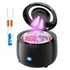 Ultrasonic UV Retainer Cleaner Machine for Dentures, Aligner, Jewelry, Mouth Guard, Night Guard, Toothbrush Head, Shaver Head, 42kHz Ultrasonic Denture Cleaner Machine for All Dental Appliance, Black view 1