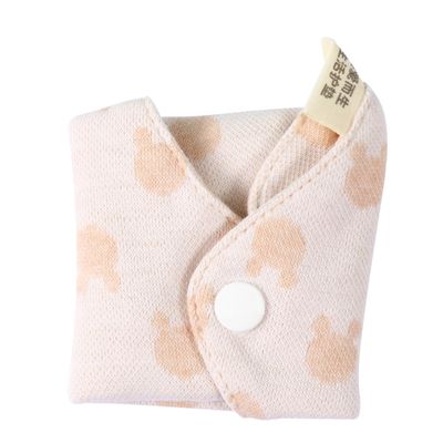 FOMIYES 5pcs Organic Cotton Reusable Sanitary Napkins for Women Postpartum Underwear Overnight Pads Feminine Pads Super Absorbent Washable Breathable Random Style