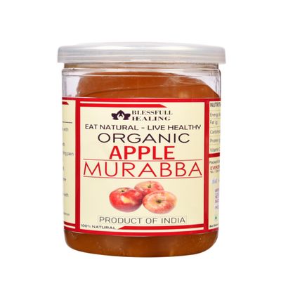 Blessfull Healing Organice Apple Murabba 1 lb (453 Gram) Airtight Container