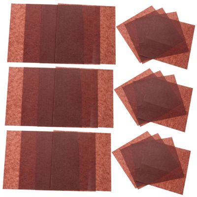 HOLIDYOYO 100sheets Greaseproof Food Grade Wrap Paper Compact Sandwich and Cake Liners for Easy Food Packaging Safe Strong and Tear-resistant for Daily Use