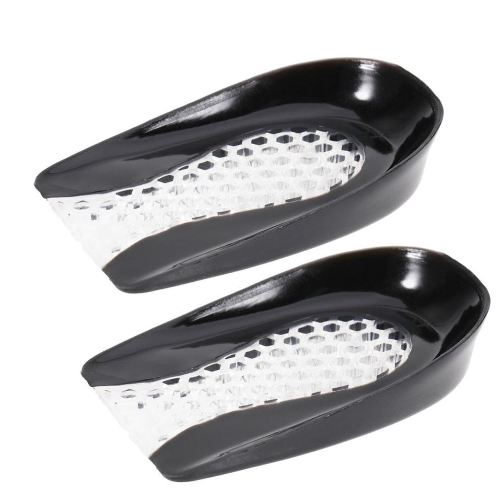 FOMIYES 1 Pair Honeycomb Heel Pad Gel Heel Cushions Plantar Cushion U-Shaped Heel Pads, 451152TNII
