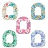 25pcs Adhesive Patches for Omnipod, Waterproof Sensor Patches Pre-Cut Sensor Stickers Sweatproof Sensor Cover Adhesive Tape Compatible with Omnipod 5 (5 Styles) view 1