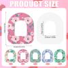 25pcs Adhesive Patches for Omnipod, Waterproof Sensor Patches Pre-Cut Sensor Stickers Sweatproof Sensor Cover Adhesive Tape Compatible with Omnipod 5 (5 Styles) view 2
