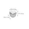 FRCOLOR 50sets Heart Shape Dessert Cups Disposable Mousse Cups for Ice Cream Jelly and Pudding Attractive Design for Parties and Events view 2