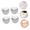 FRCOLOR 50sets Heart Shape Dessert Cups Disposable Mousse Cups for Ice Cream Jelly and Pudding Attractive Design for Parties and Events view 4
