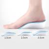 Insoles Height Increase High Pads,1.5cm/2.5cm/3.5cm Height Insoles Increase High Pads Comfort and Reduce Pressure for Men and Women Daily Wear (1 Pairs Black, 3.5cm/1.37) view 2