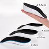 Insoles Height Increase High Pads,1.5cm/2.5cm/3.5cm Height Insoles Increase High Pads Comfort and Reduce Pressure for Men and Women Daily Wear (1 Pairs Black, 3.5cm/1.37) view 4