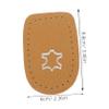 FOMIYES Forefoot Cushion Pad Ball of Foot Cushions for Women Ball of Foot Cushions for Heels Thickened Leather &, Yellow, U1751MS840R02YGY512 view 2