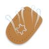 FOMIYES Forefoot Cushion Pad Ball of Foot Cushions for Women Ball of Foot Cushions for Heels Thickened Leather &, Yellow, U1751MS840R02YGY512 view 3