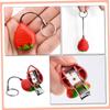 Healeved Cartoon Strawberry Nail Clipper Folding Fingernail Trimmer for Boys and Girls Adults Ultra- Design for Home Travel Use view 2