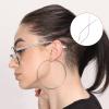 Baluue 1pair Replacement Arms for Eyeglasses Repair Kit for Glasses Lightweight and Comfortable Eyewear Accessories Easy to Install Design view 4
