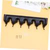 ABOOFAN Mop Rack Mop Storage Shelf Bathroom Storage Rack Cleaning Tools Organizer Mop Holder, 40X8X6cm, Black view 3