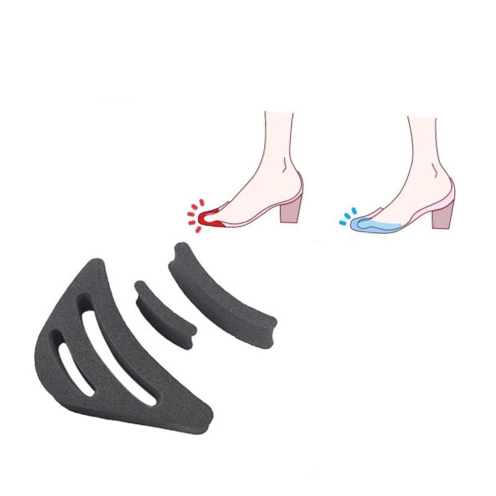FOMIYES Adjustable High-Heeled Pad for Men Women Sponge Shoe Inserts Shoe Filler Inserts for Big