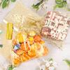 COQOFA Clear Cellophane Treat Bags - 12"x16", 50 pcs, Gold for Birthday, Wedding, Party view 4