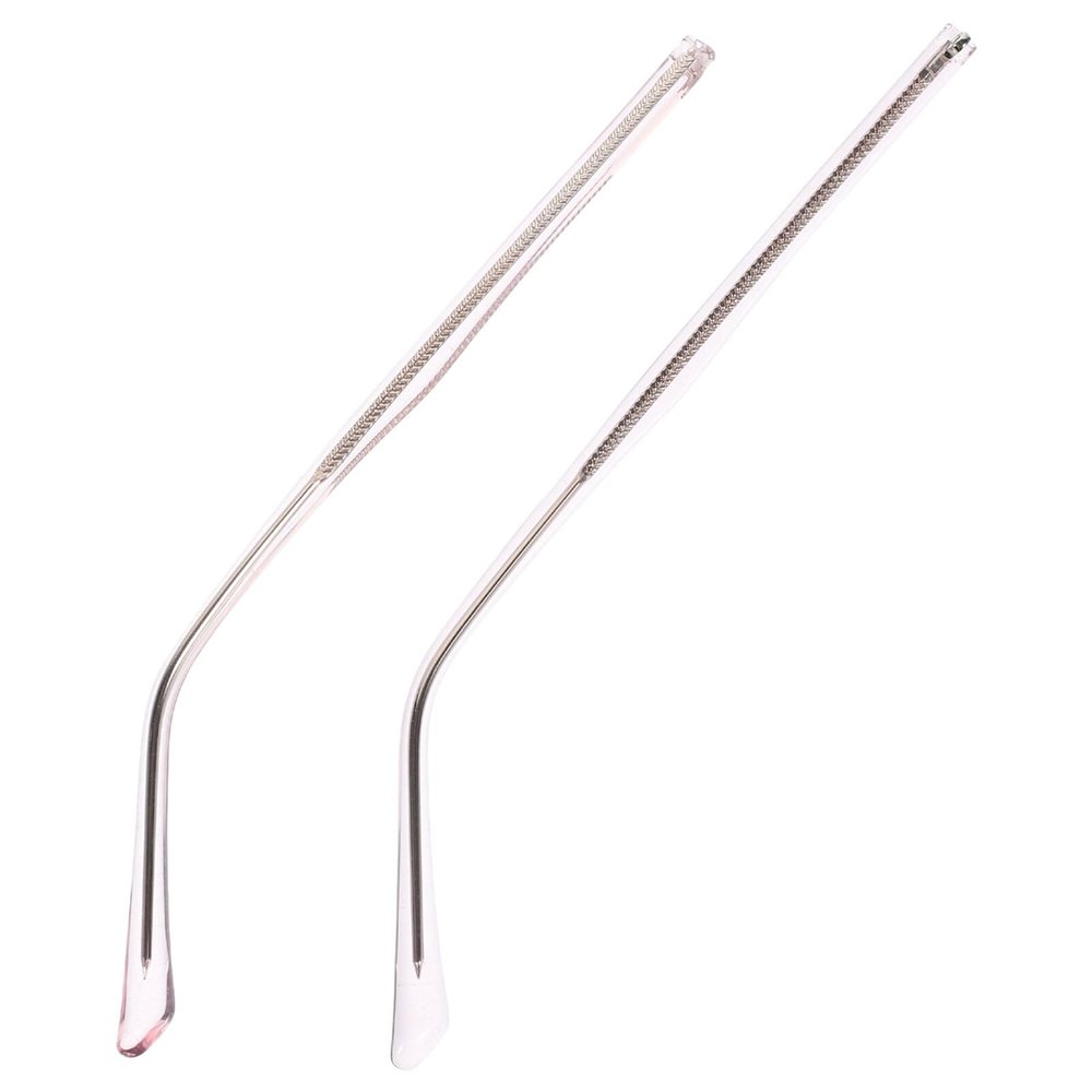 Baluue 1pair Eyeglasses Temple Replacement Glasses Arm Legs Comfortable Fit Non- Design for Daily Use