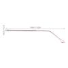 Baluue 1pair Eyeglasses Temple Replacement Glasses Arm Legs Comfortable Fit Non- Design for Daily Use view 2