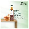 Blessfull Healing Organice Cold Pressed Flax Seed Oil For Healthy Cooking 250 ml / 8.45 fl oz Pack Of 2 view 3